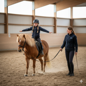 Longe-Unterricht (ab 7 Jahre)