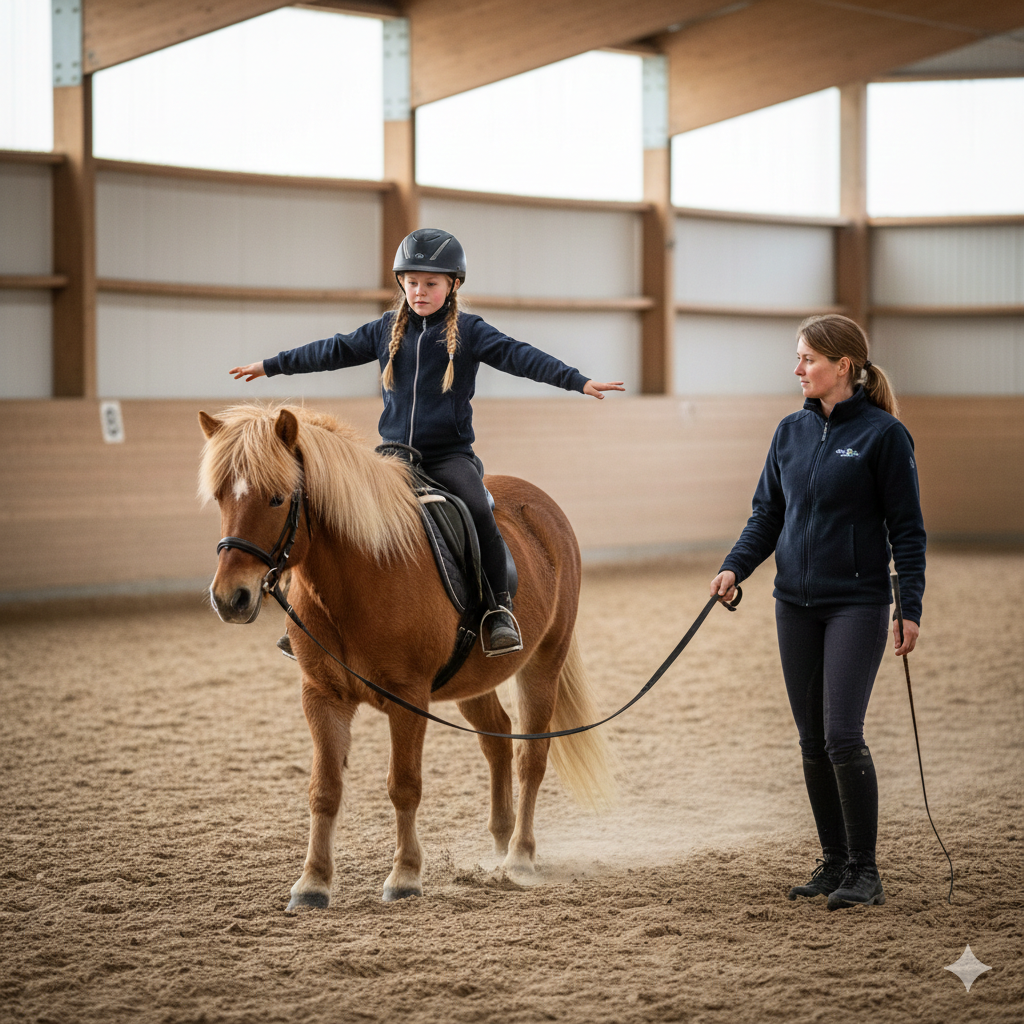 Longe-Unterricht (ab 7 Jahre)